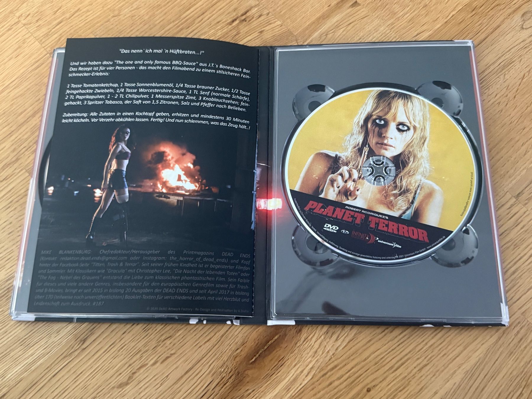 Tutti i DVDs: Grindhouse - Planet Terror  Mediabook Wattiert – Usato da Oftringen venduto da CatchMeIfYouCan68 2