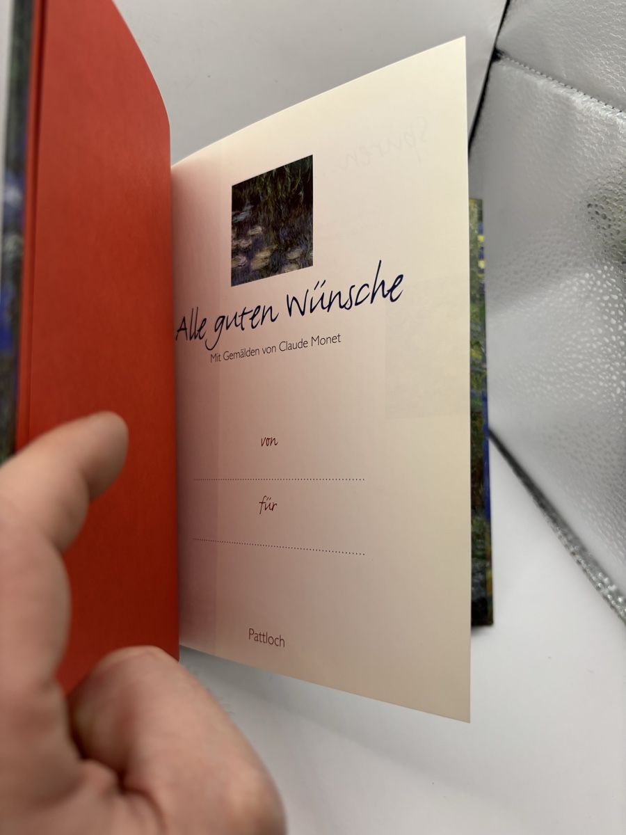 Libri: Buch Monet Alle guten Wünsche – Usato da Genève venduto da sho_67qj 3