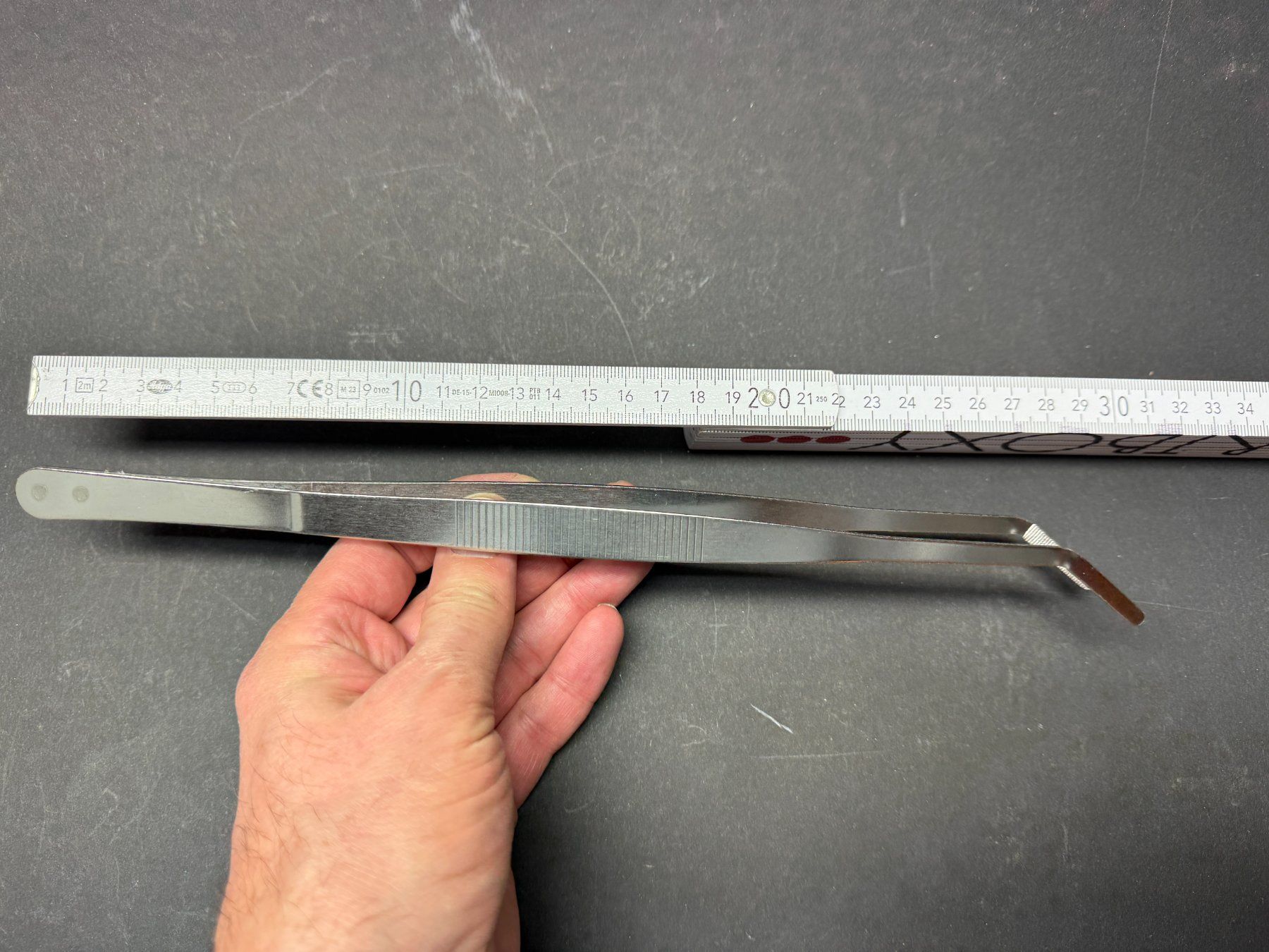 Tutti gli attrezzi: Pinzette 30 cm lang, gebogen. NEU! – Usato da Lützelflüh-Goldb venduto da Elementis 2