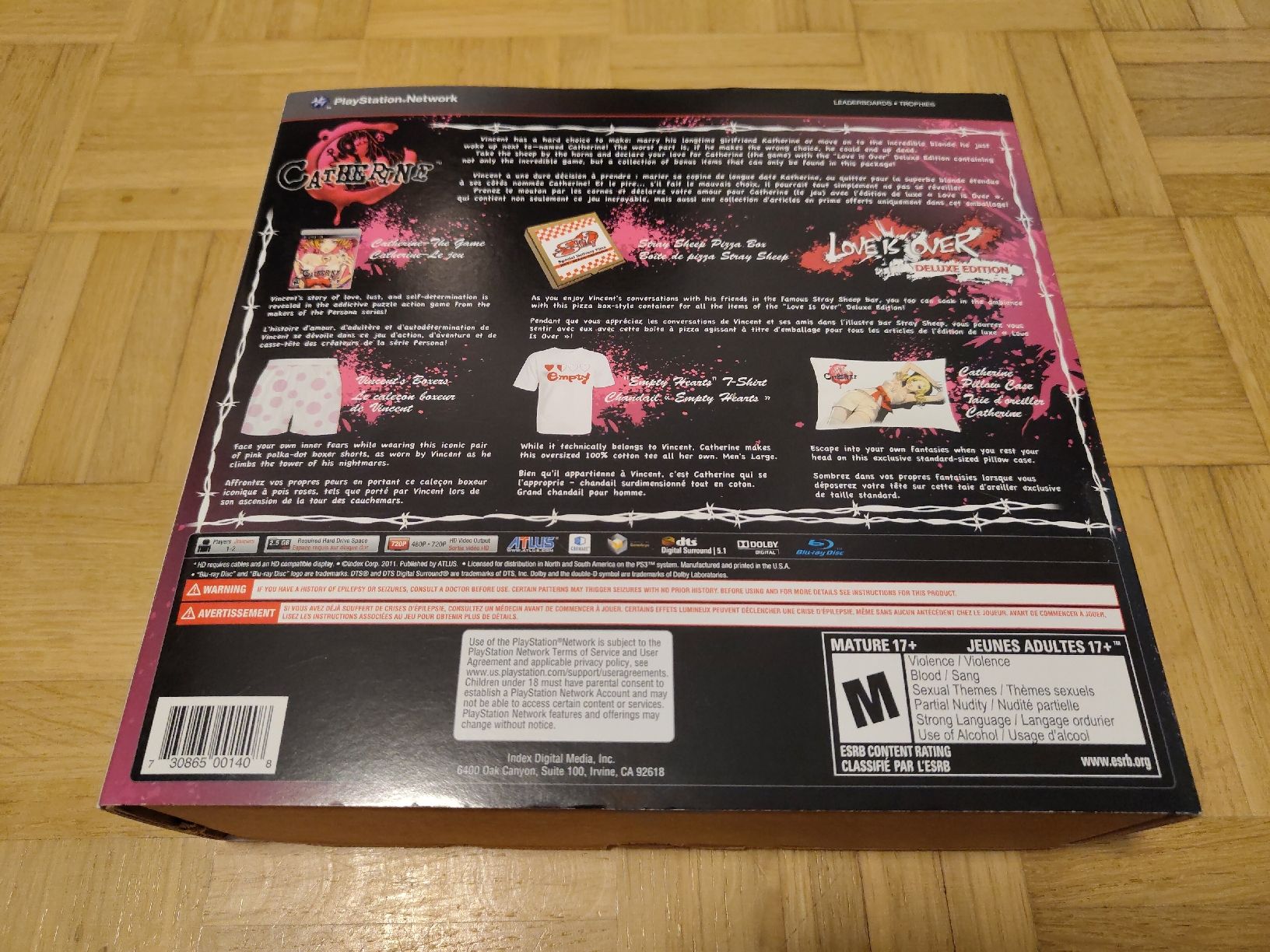 Spiele: PS3 Catherine Love is Over Deluxe Edition – Neu (gemäss Beschreibung) aus Zollikofen von Orlando28 1