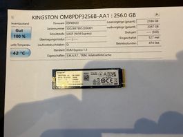Kingston 256GB  SSD