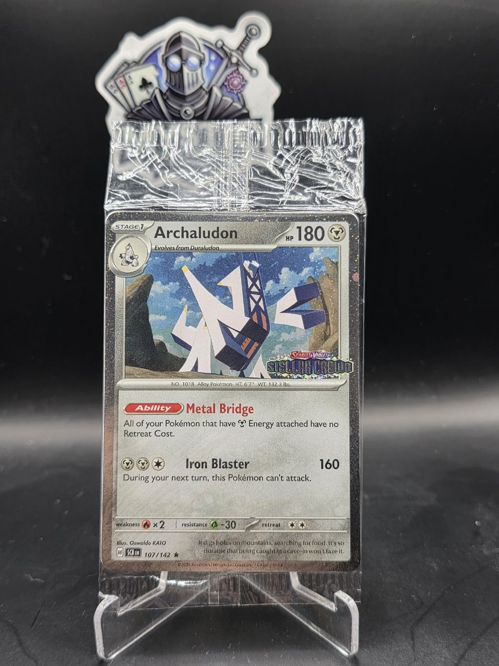Pokémon Carte collezionabili: Pokemon Archaludon Promo – Nuovo e nell'imballaggio originale da Beurnevésin venduto da Mystic-Collection