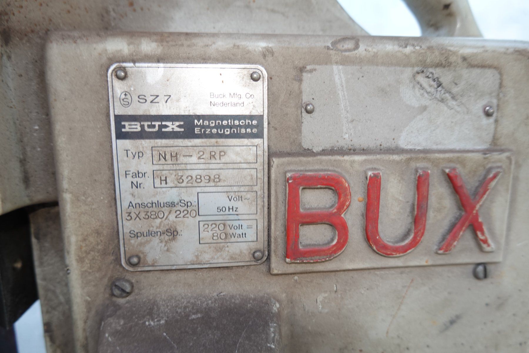 Trapani: DUAX / BUX Magnetbohmaschine – Usato da Brunnen venduto da the-swissman 5