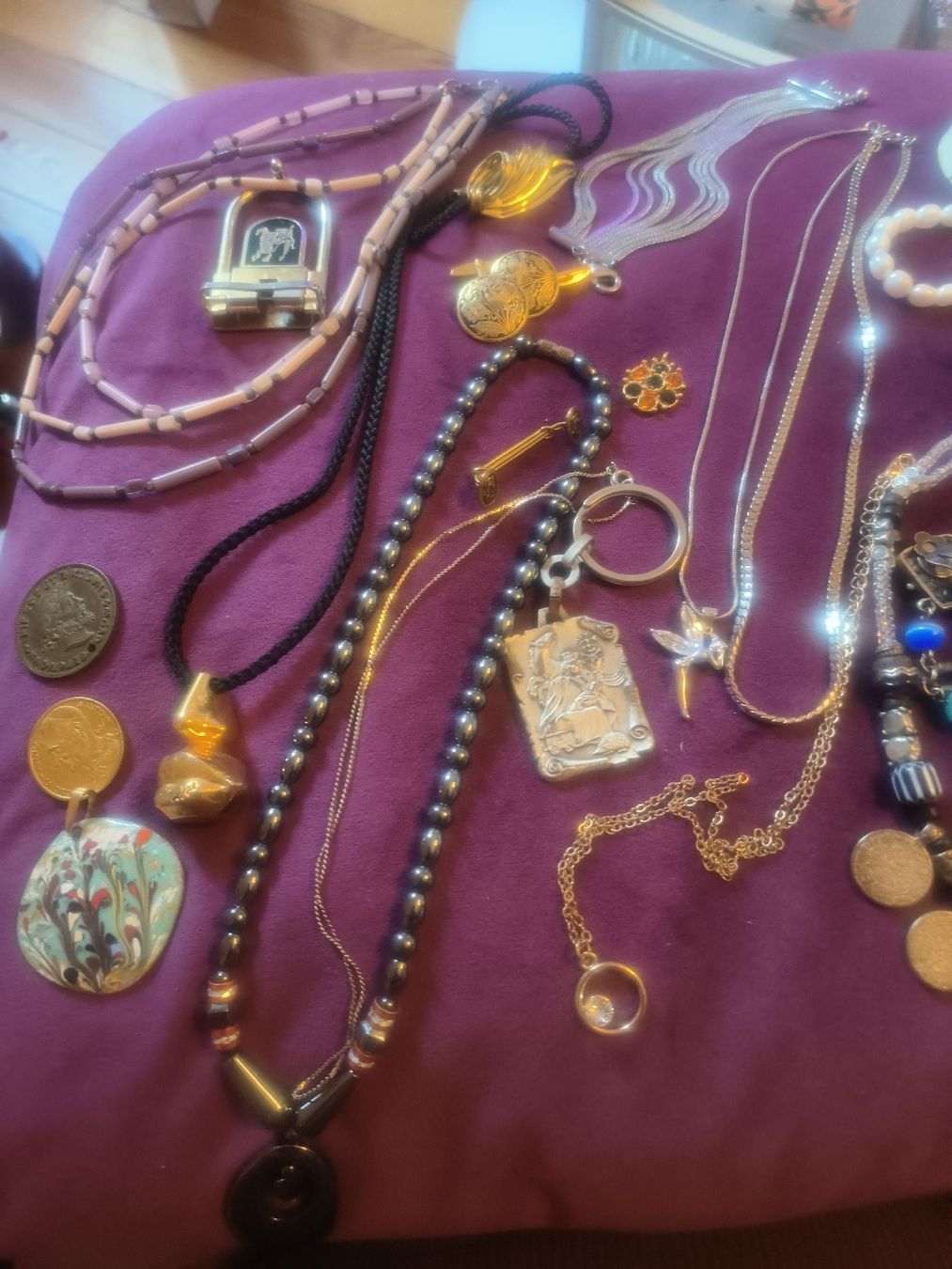 Altri gioielli: lot bijoux diverses ancien récent – Usato da Pampigny venduto da Nathbn 2