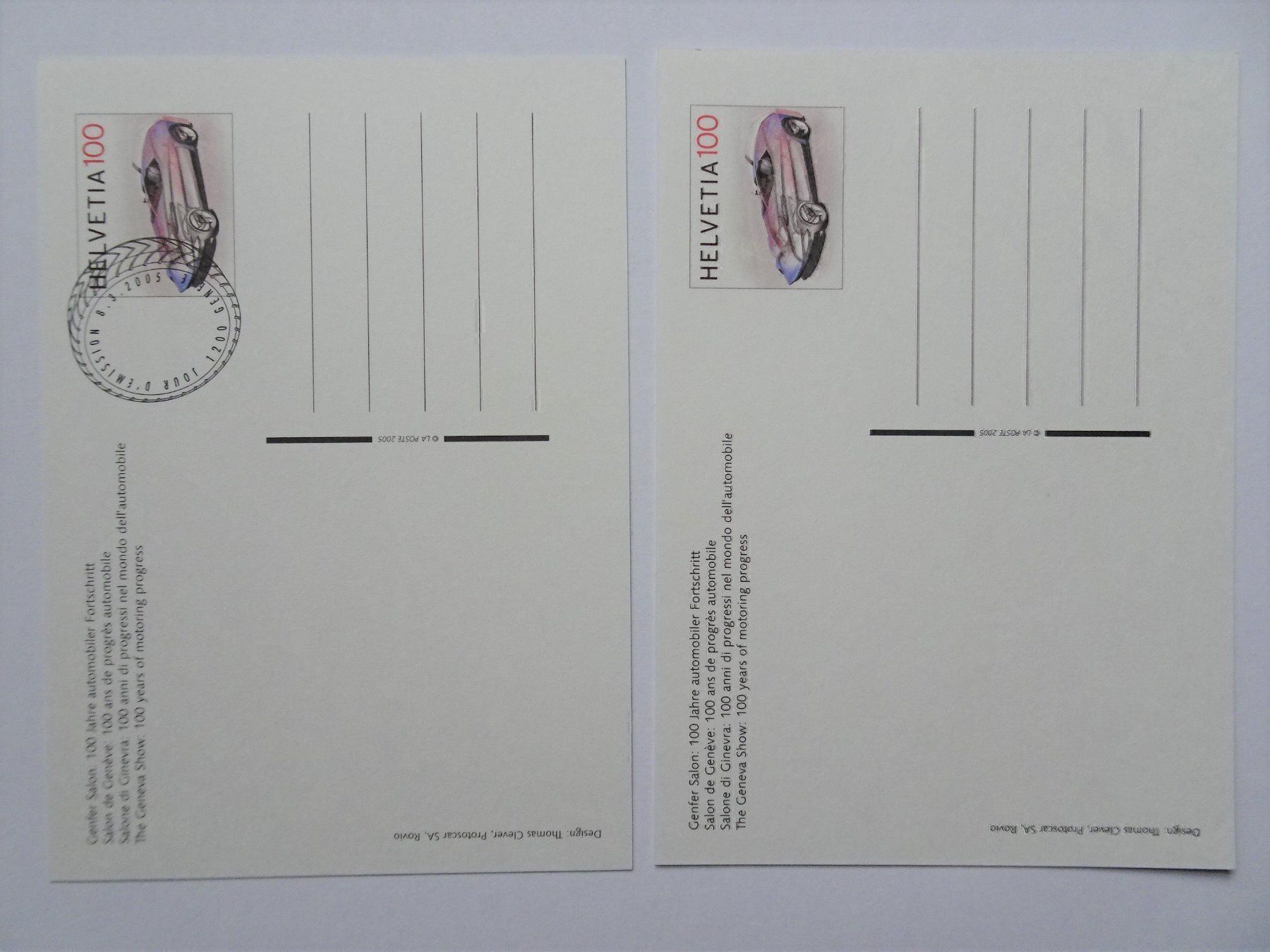 Alle Briefmarken: 2005**und* – Neu (gemäss Beschreibung) aus Aadorf von Chnorli-Furz 1