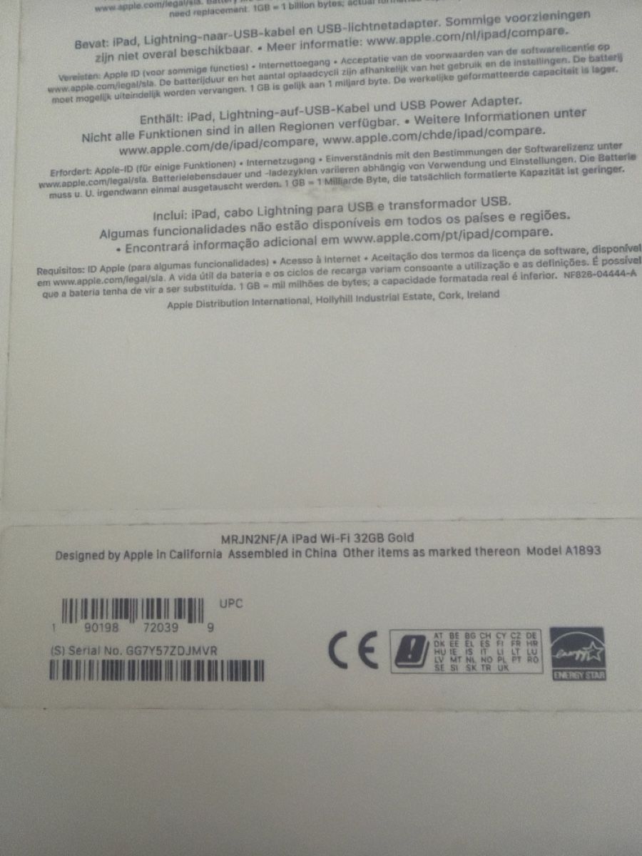 Apple Tablet PC: Ipad 6th Generation Wi-Fi - 32GB – Gebraucht aus Weiningen TG von mantenela 2
