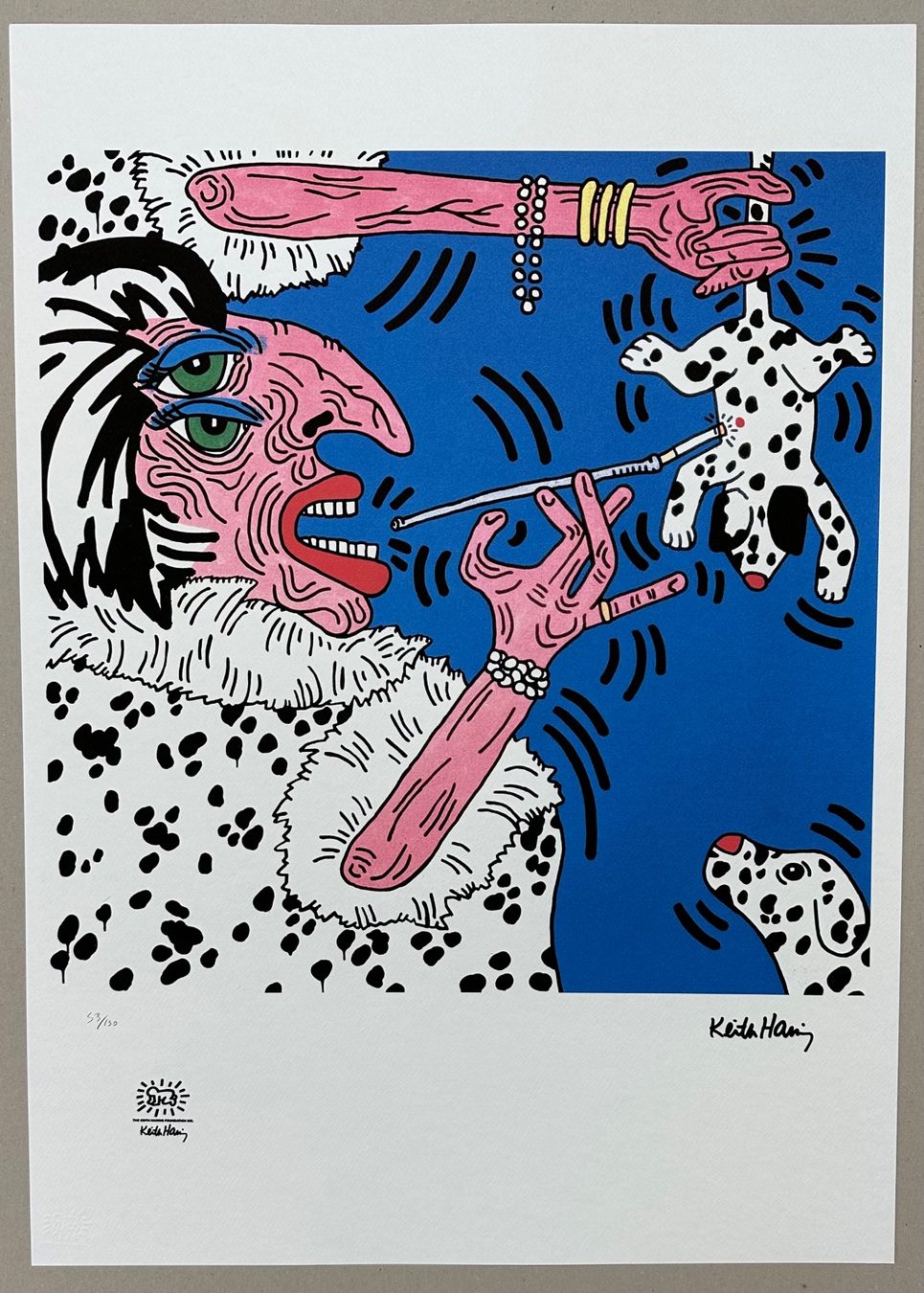 Foto & Immagini: Keith Haring: Untitled, POP ART 53/150 – Nuovo (secondo la descrizione) da Meilen venduto da Smgdesign