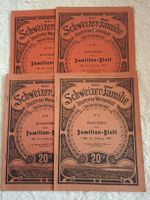 "Die Schweizer Familie"  4 illustrierte Wochenblätter 1902  