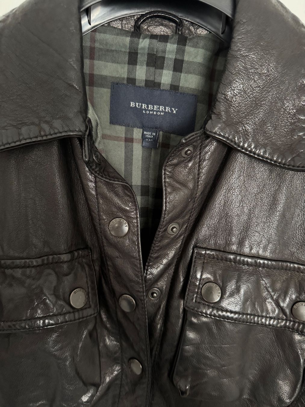 Burberry Jacken: Burberry Lederjacke XS – Gebraucht aus Hagendorn von Fashion-Loverin 2