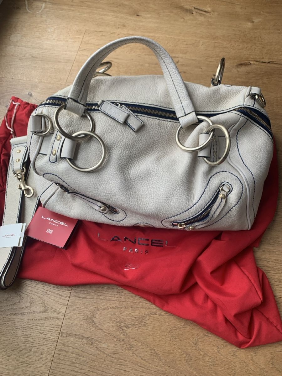 Lancel Taschen für Damen: Sac Lancel, Cuir blanc cassé – Gebraucht aus Préverenges von Gilchris 1