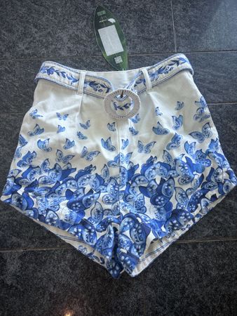 Shorts FARM RIO bleu blanc taille 36 neuf