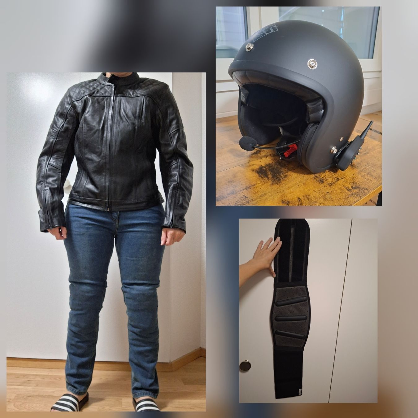 Lots de vêtements: Motorrad Kleider Ausrüstung Damen – Neuf (Voir description) à Herzogenbuchsee par nro_z587