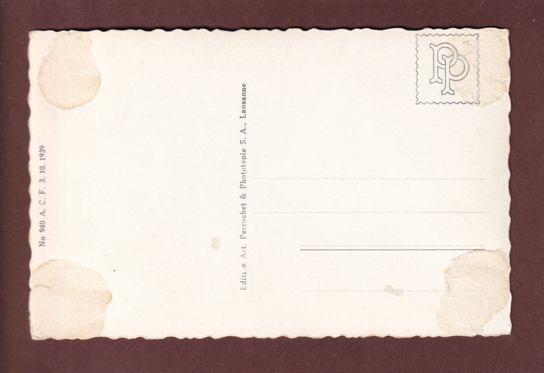 Cartoline postali: WENGEN - Teilansicht – Usato da Pully venduto da nicecards 1