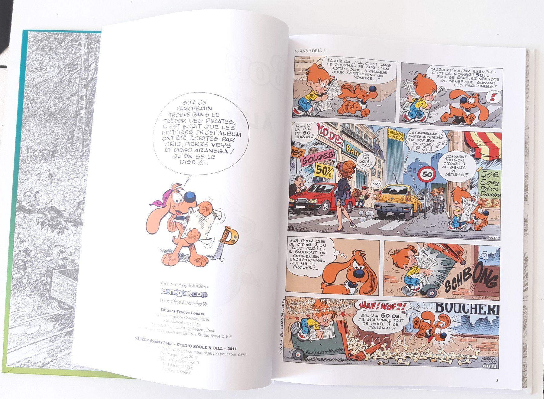 Fumetti: Boule & Bill - à l'abordage !! – Nuovo (secondo la descrizione) da Savagnier venduto da Marderuth 1