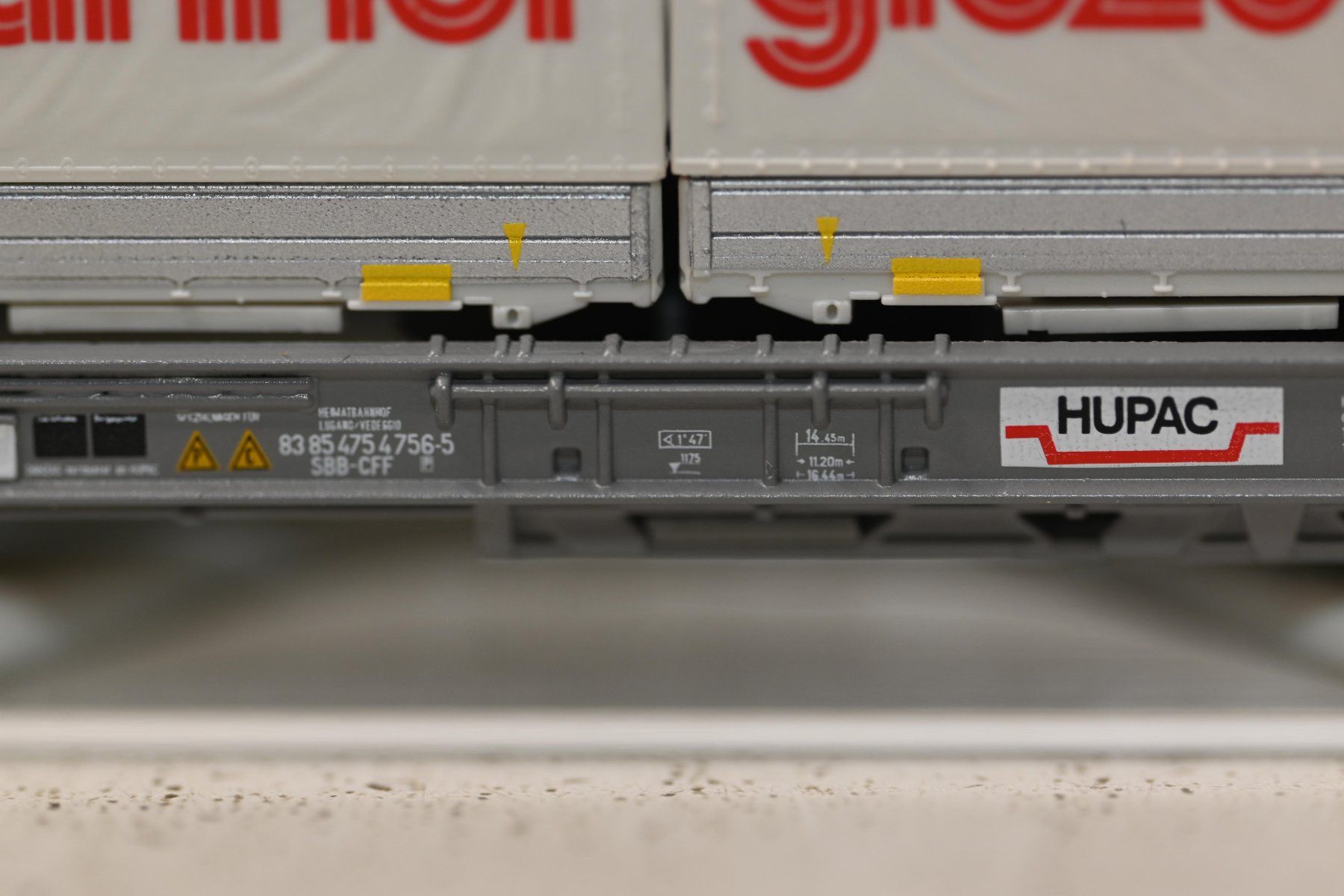 Modellini di ferrovie: Hupac Giezendanner Spur N – Usato da Laupen ZH venduto da Zmoewe 4