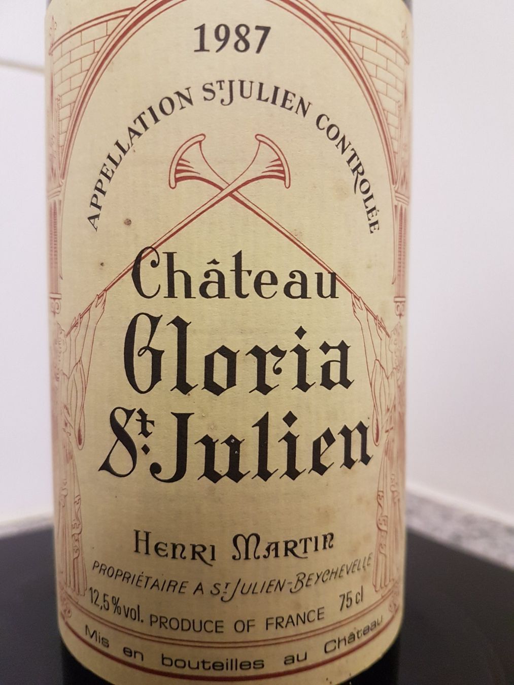 Wein: Chateau Gloria 1987 – Neu (gemäss Beschreibung) aus Grenchen von poggione 3