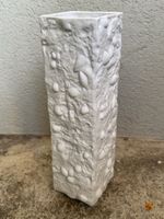 Vintage METZLER & ORTLOFF Porzellan Vase mit Muschelrelief