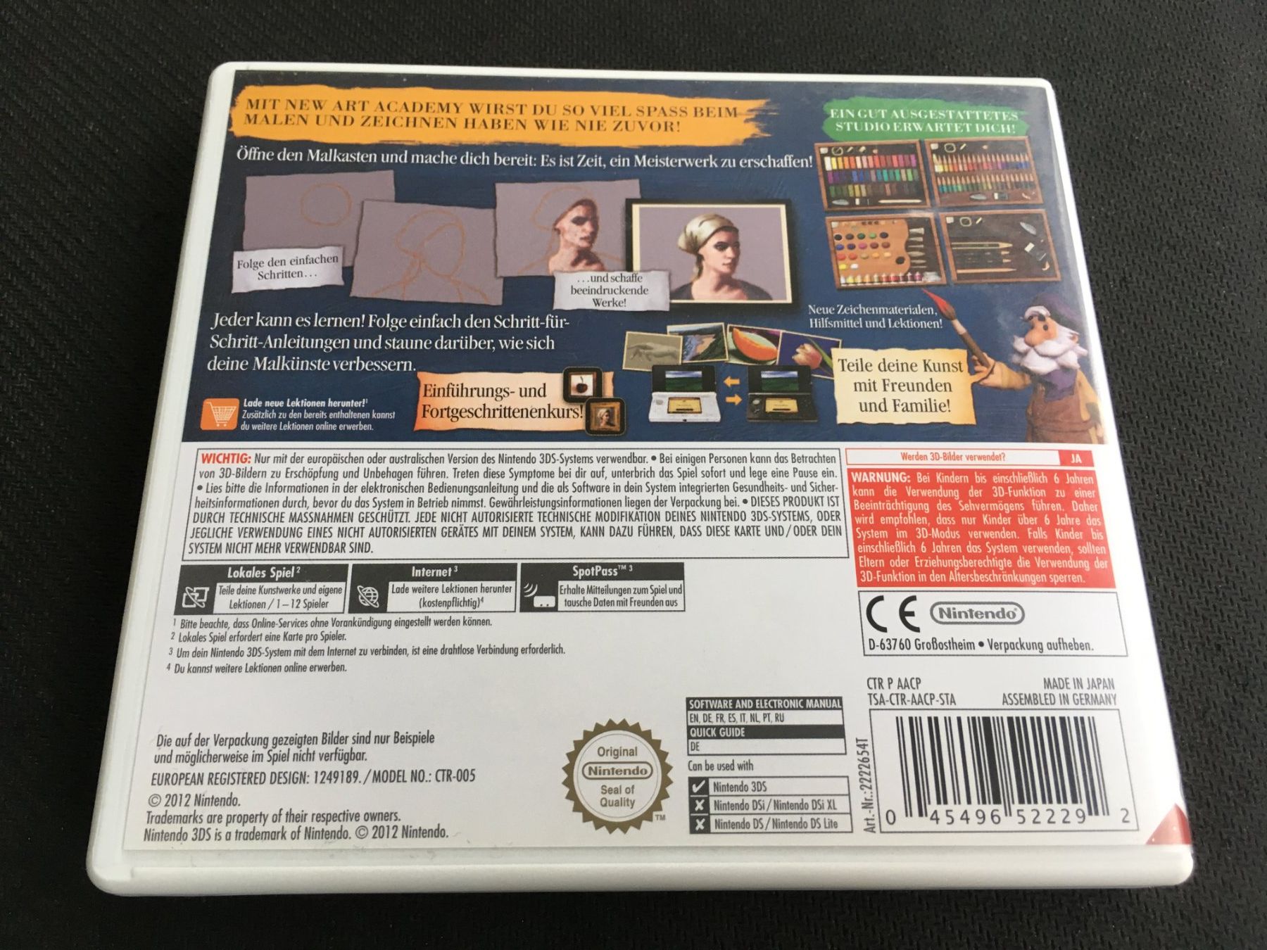 Nintendo Spiele: New Art Academy - Nintendo 3DS – Gebraucht aus St.Gallen von Punktchen01 1