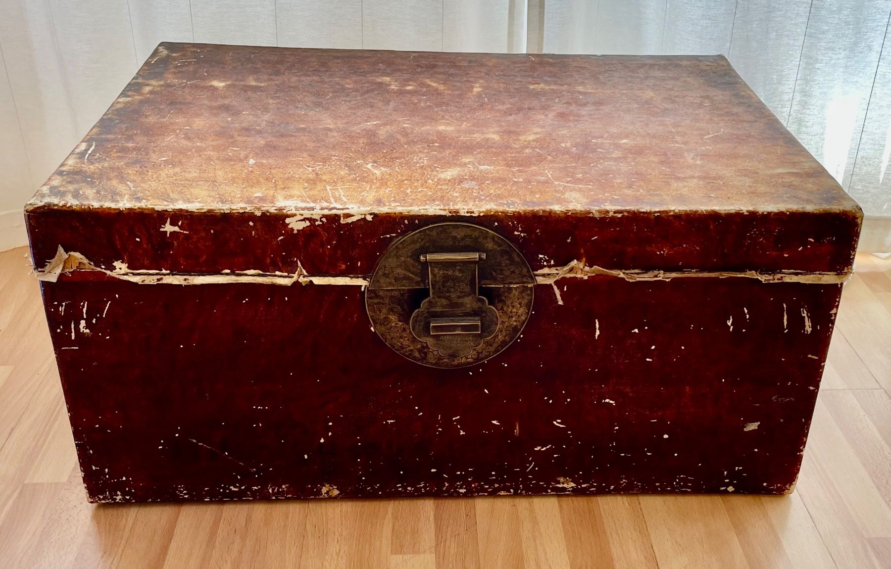Truhen: Antike Chinesische Hochzeitstruhe ca 85x57x40 cm – Gebraucht aus Wengen von rotstock1696 6