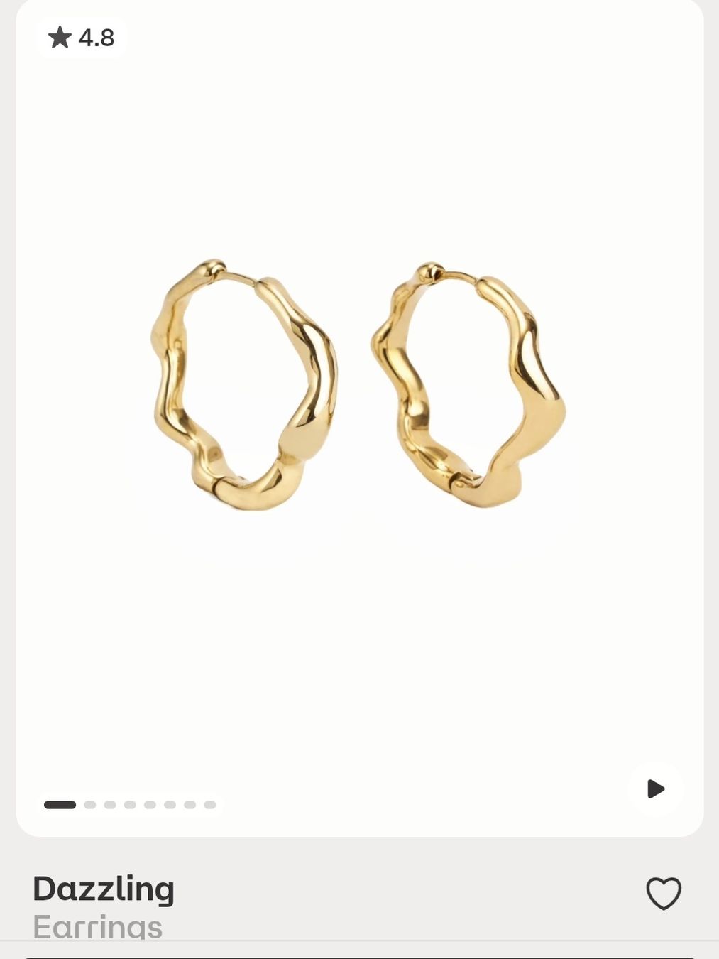 Orecchini pendenti & Orecchini a lobo: Hey Harper Dazzling Earrings – Usato da Lyss venduto da mel_9glm 3
