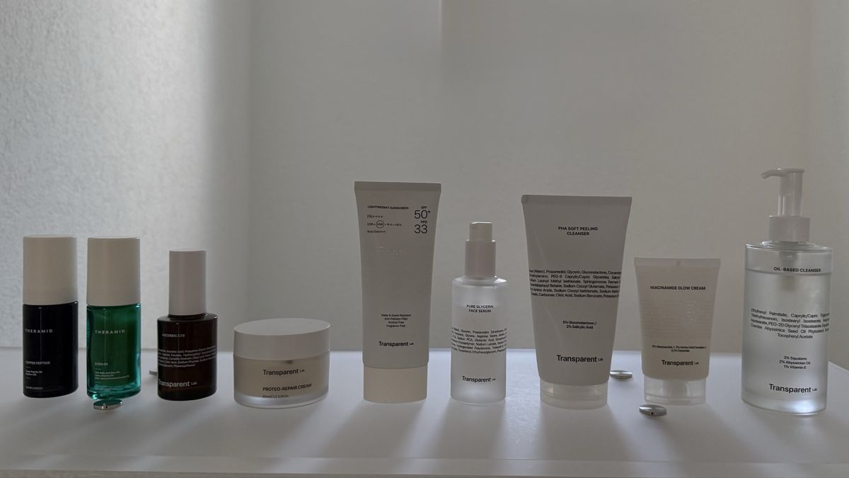 Cura del viso: Transparent Lab Kosmetik Set – Usato da Horw venduto da TripleJay