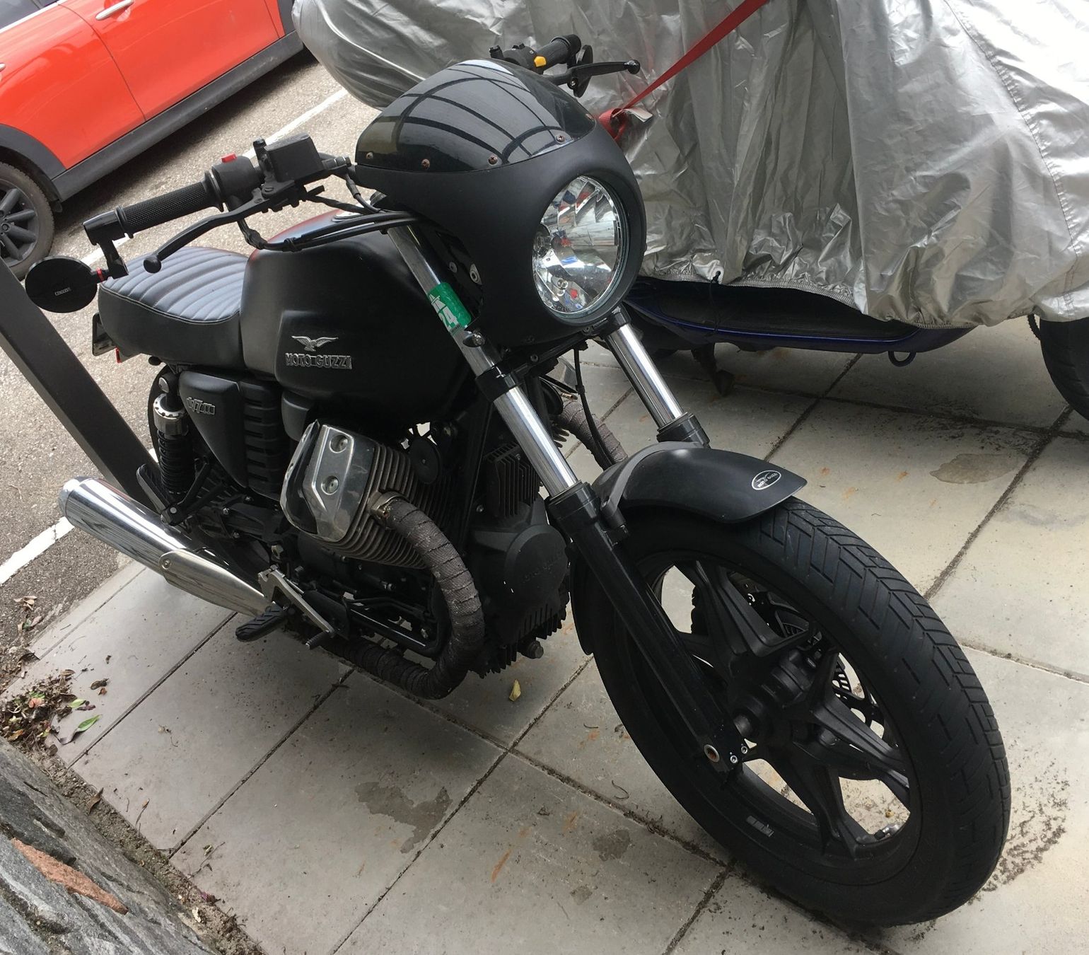 Moto Guzzi Strasse: MOTO GUZZI V7ii Stone 2015 – Gebraucht aus Vernate von mau_2vbc