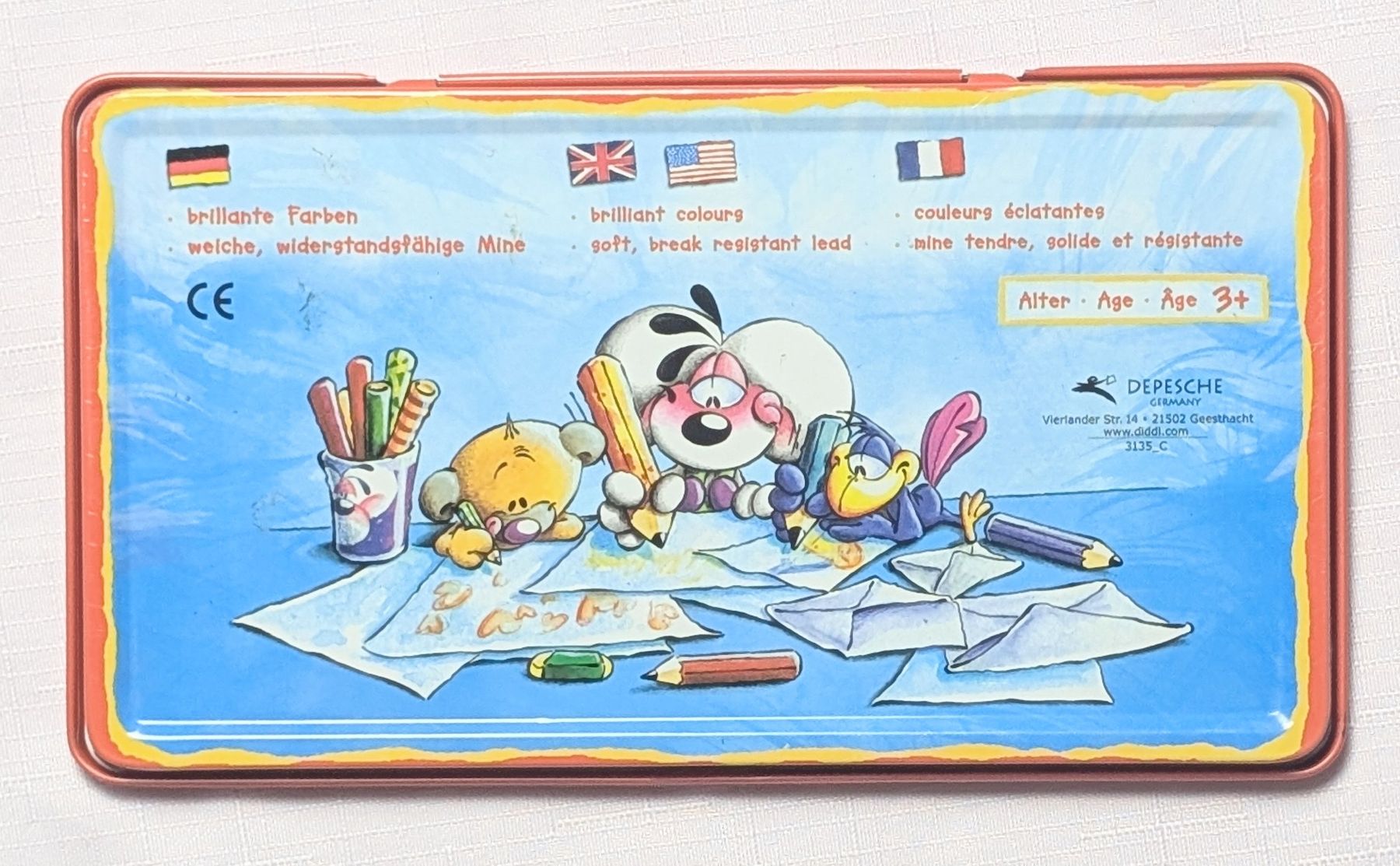 Stifte & Marker: Vintage Diddl Farbstifte – Gebraucht aus Wängi von ABIZONE-86 2