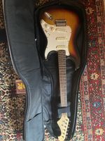 E-Gitarre Sunburst Style, inklusive Zubehör & Tasche!