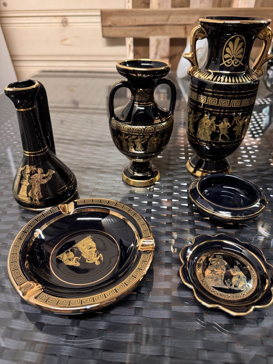 Toutes les décorations: Keramik Set griechisch handgefertigt  – D'occasion à Kümmertshausen par Ghost75 2