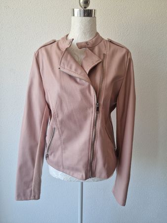 VESTE EN SIMILICUIR