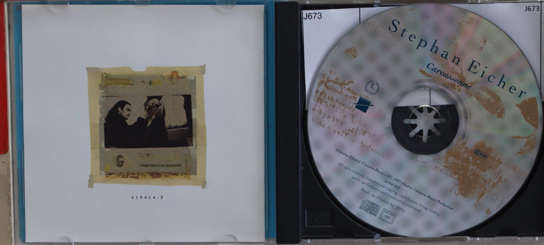 CDs: Stephan Eicher- Careassonne – Gebraucht aus Luzern von CONTENTI 1