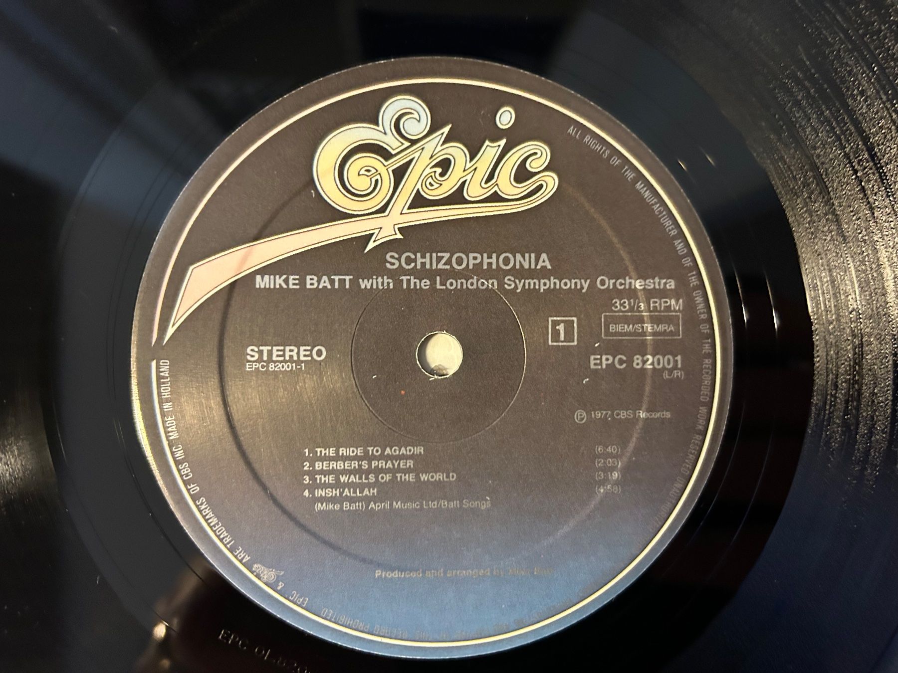 Dischi in vinile: Mike Batt - Schizophonia , LP Schallplatte – Usato da Aesch BL venduto da BernisFlomi 3