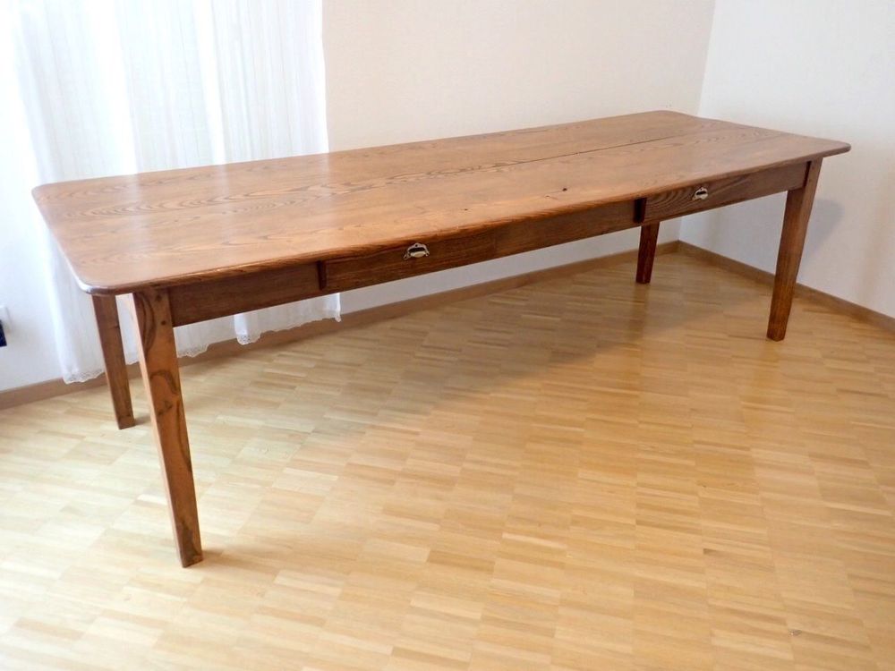 Antik Holz Esstisch