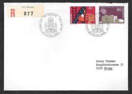 Sonderbrief S. 1036 Les Parvis de Notre Dame Genève 1980