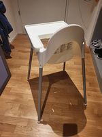 IKEA ANTILOP Kinderhochstuhl mit Tablett - weiss
