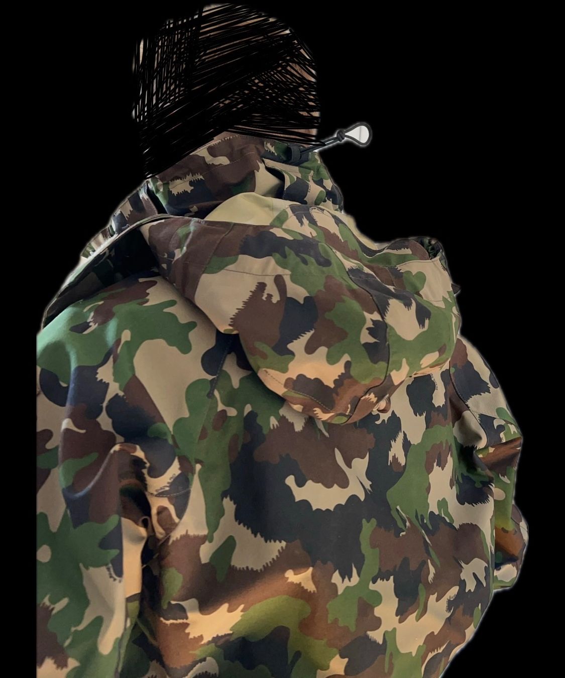 Schweizer Armee Giacche: Gore Tex Jacke ARMEE mit Kapuze – Usato da Bex venduto da RicDealer 8