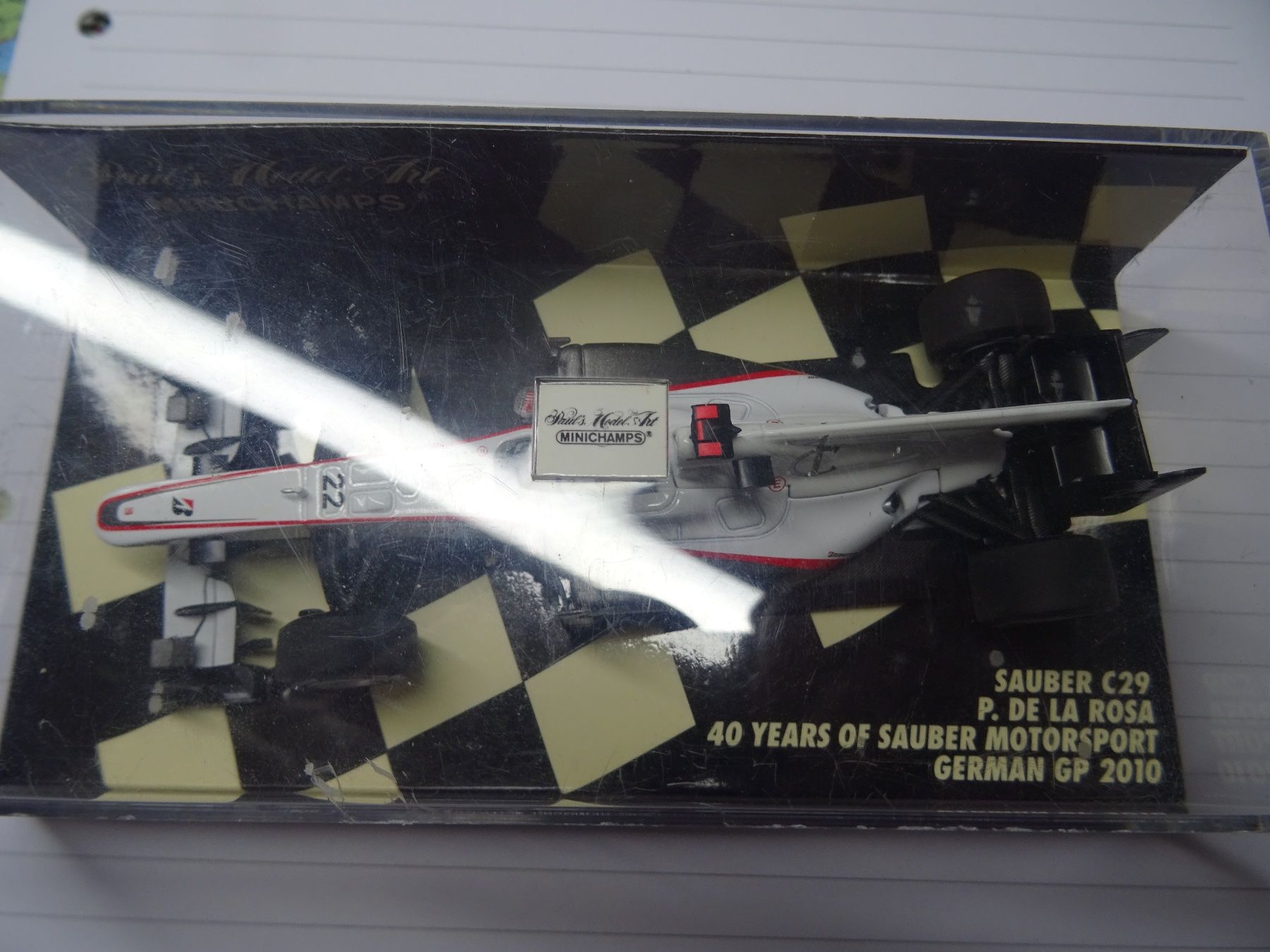 Minichamps Modellini d'auto: Sauber C29, 40 ans – Usato da Court venduto da Cedos 1