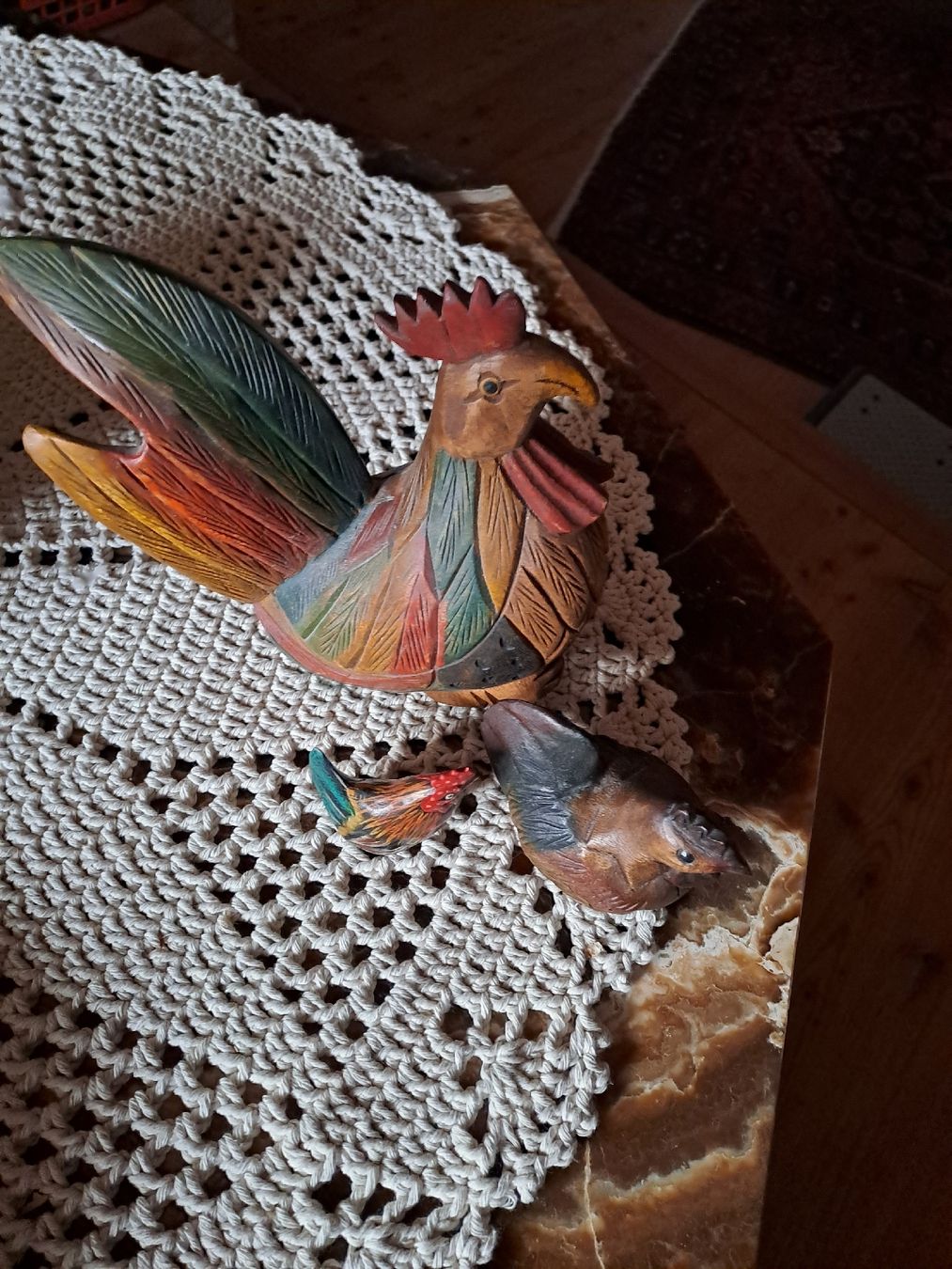Tutte le decorazioni: holzhähne. OSTERDEKO – Usato da Ardez venduto da hui_kkb6