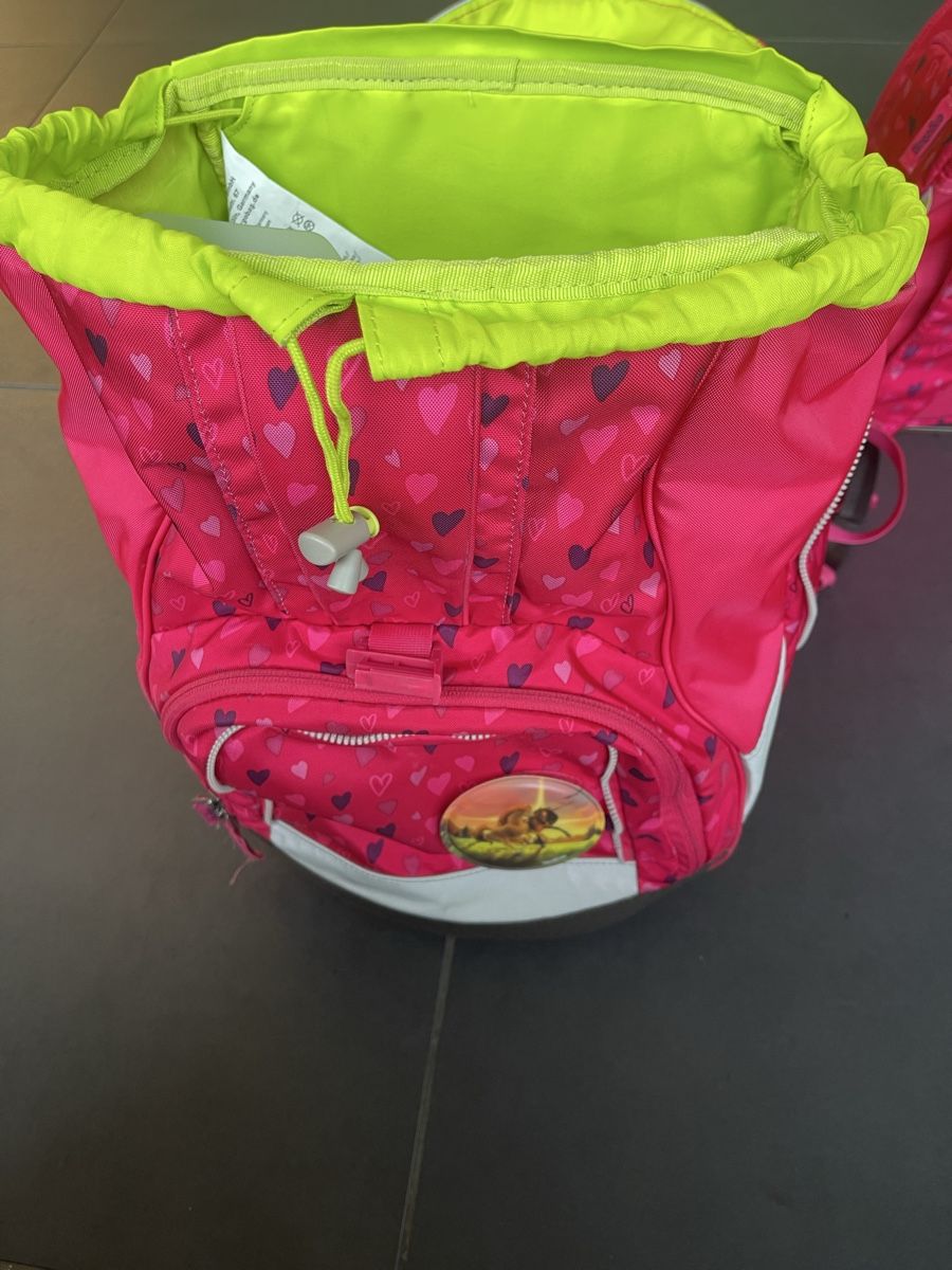 Ergobag Borse & Zaini: Ergobag Schulset mit Regenschutz und Turnrucksack gewaschen – Usato da Feldbrunnen venduto da cleo09 8