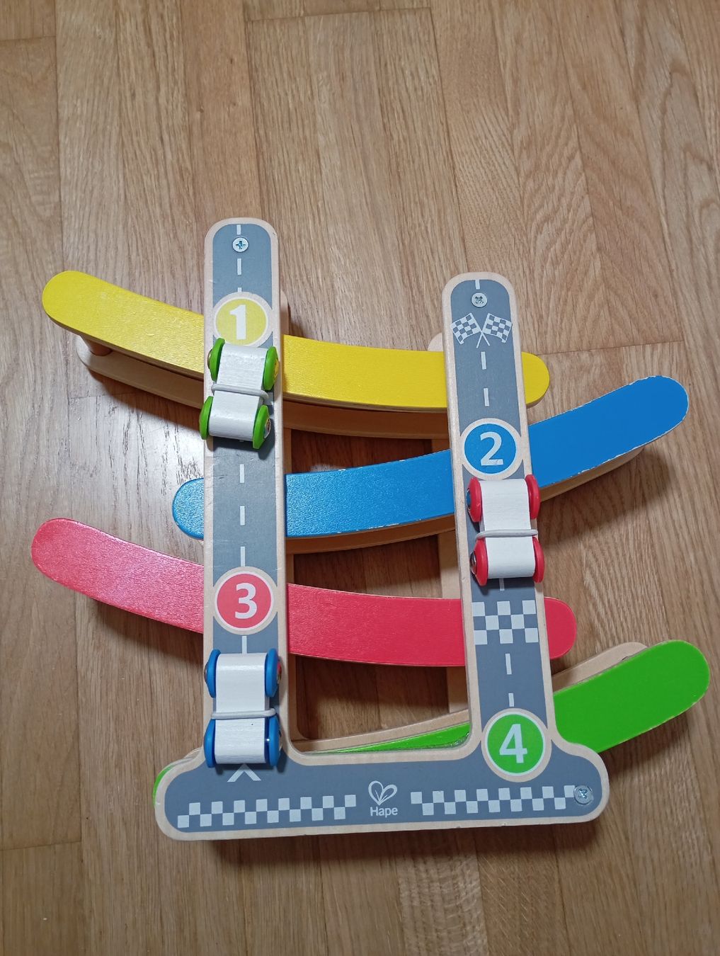 Hape Giocattoli: Flick-Flack Rennbahn von Hape – Usato da Frauenfeld venduto da Sak_r7cg 2