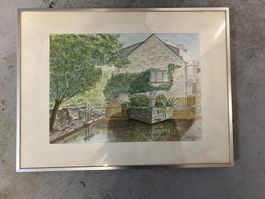Bild alte Mühle in Bretagne