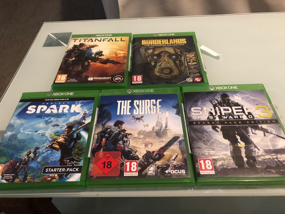 5 Top Xbox One Games Kaufen auf Ricardo