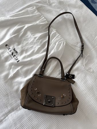 NEU***TASCHE**COACH ECHT LEDER***SUPER ALS 🎁