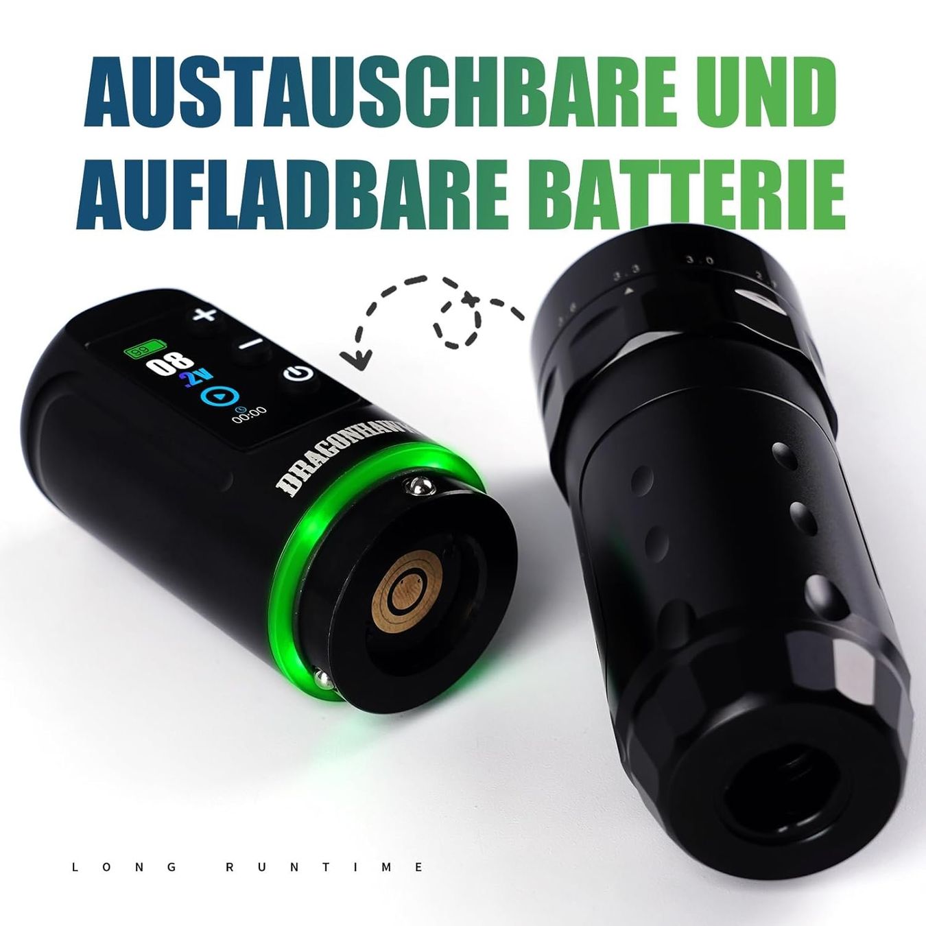 Alle Maschinen: Tattoo Maschine Set Kabellos 2000mAh mit Stencil Drucker – Neu und originalverpackt aus Schaffhausen von her_zt65 6
