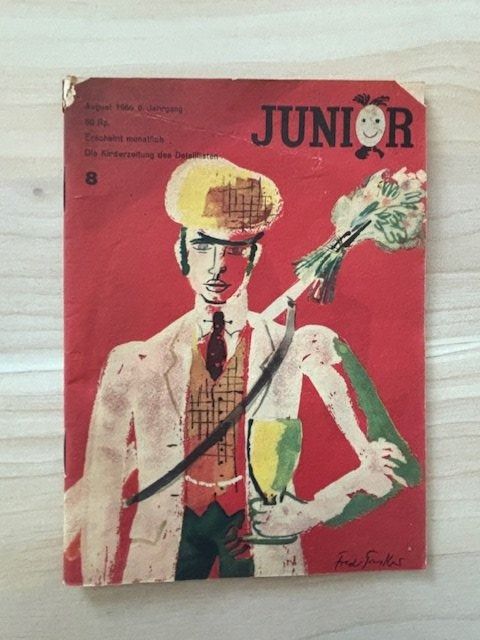 Junior ComicKinderzeitschrift, Nr.8/1956 für Sammler Kaufen auf Ricardo
