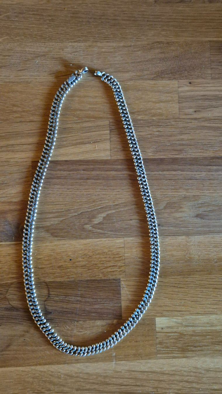 Catenine: Chaine en argent ancienne – Usato da Mervelier venduto da marbre75