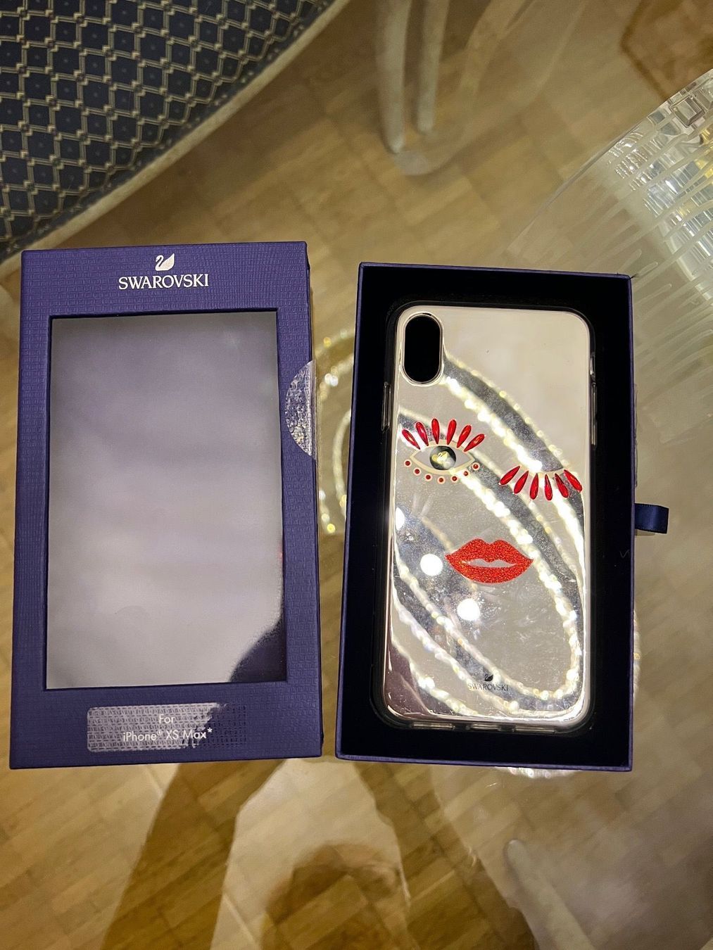 Swarovski Cover & Protezioni schermo: SWAROVSKI IpHone XS Max Case – Usato da Steinhausen venduto da Mimirose114