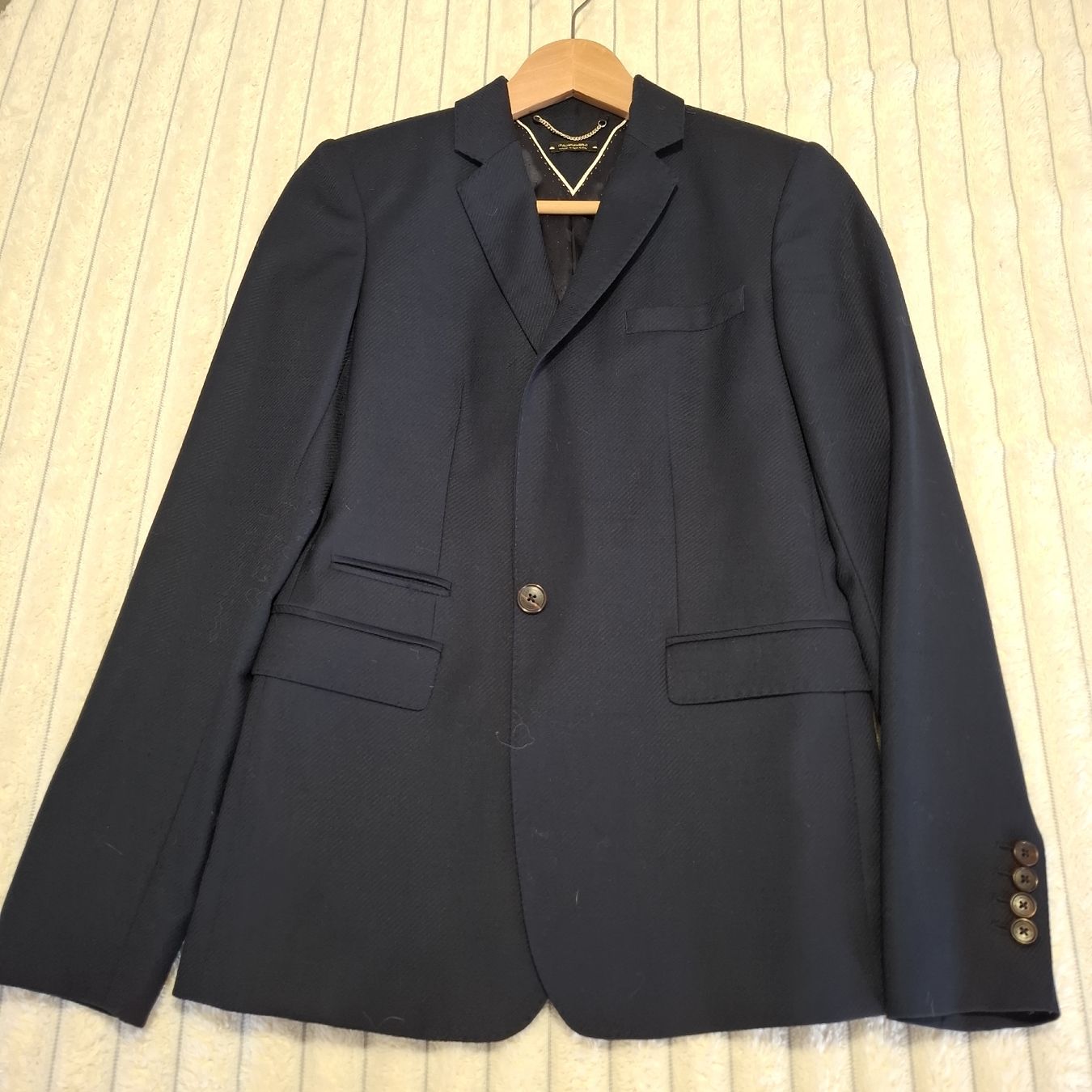 Massimo Dutti Jacken: Massimo Dutti Blazer Bleu Marine - Taille 38 – Gebraucht aus Le Locle von QualiteExpress 1