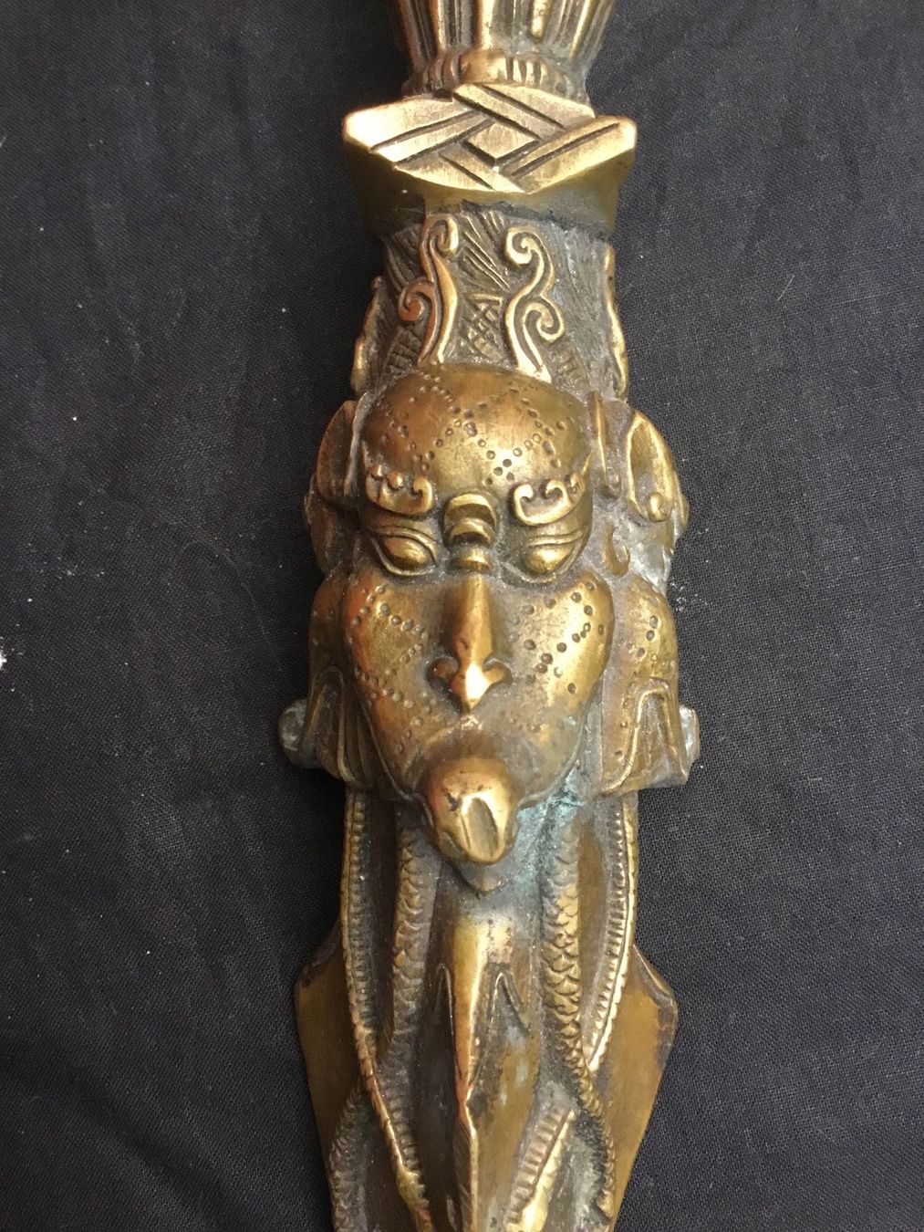Skulpturen & Statuen: Tbetische Phurbu Bronze – Gebraucht aus Schlieren von Jeajet 7