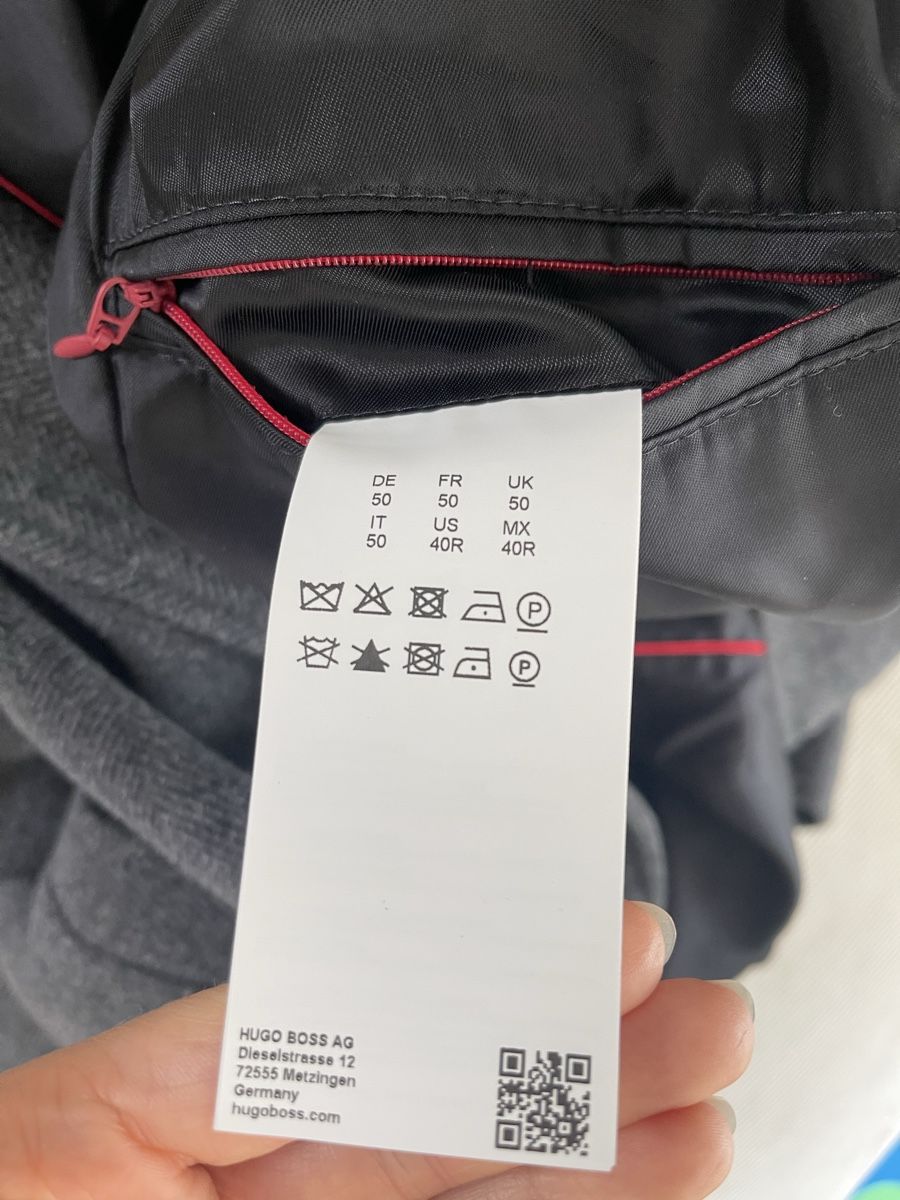 Hugo Boss Cappotti: Hugo Mantel Herren grau Grösse – Usato da Adliswil venduto da fabienne1234567 4